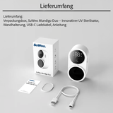 SuWeo Mundigo – Innovativer UV Sterilisator für hygienisch saubere Zahnbürsten